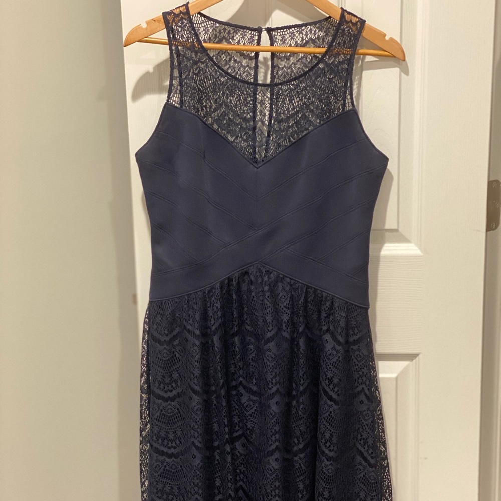 Guess Navy Lace Dress